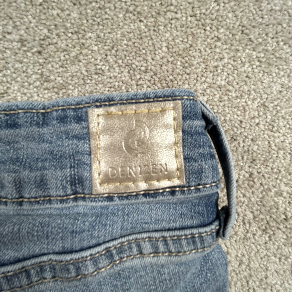 Denizen From Levi's Boyfriend Jeans Womens 9 Blue Denim Tapered Leg Distressed - Picture 5 of 9